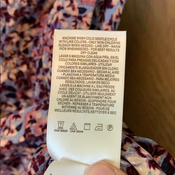 Jessica Simpson plus size floral wrap top - Picture 4 of 8